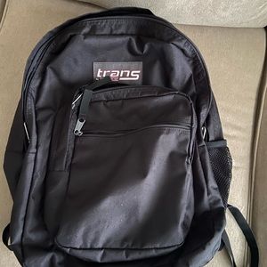 Trans Jansport black backpack-barely used